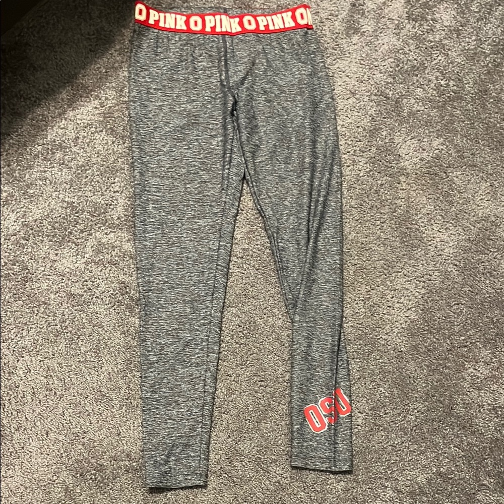 PINK Victoria's Secret Grey Kids Leggings